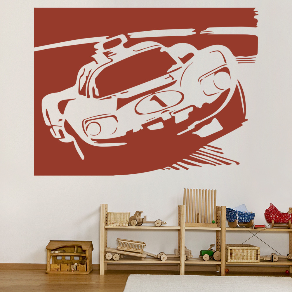 F1 Grand Prix Race Sports Car Wall Sticker | Icon Wall Stickers
